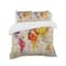 Designart 'Vintage World Map Watercolor' Large Map Bedding Set - Duvet Cover & Shams